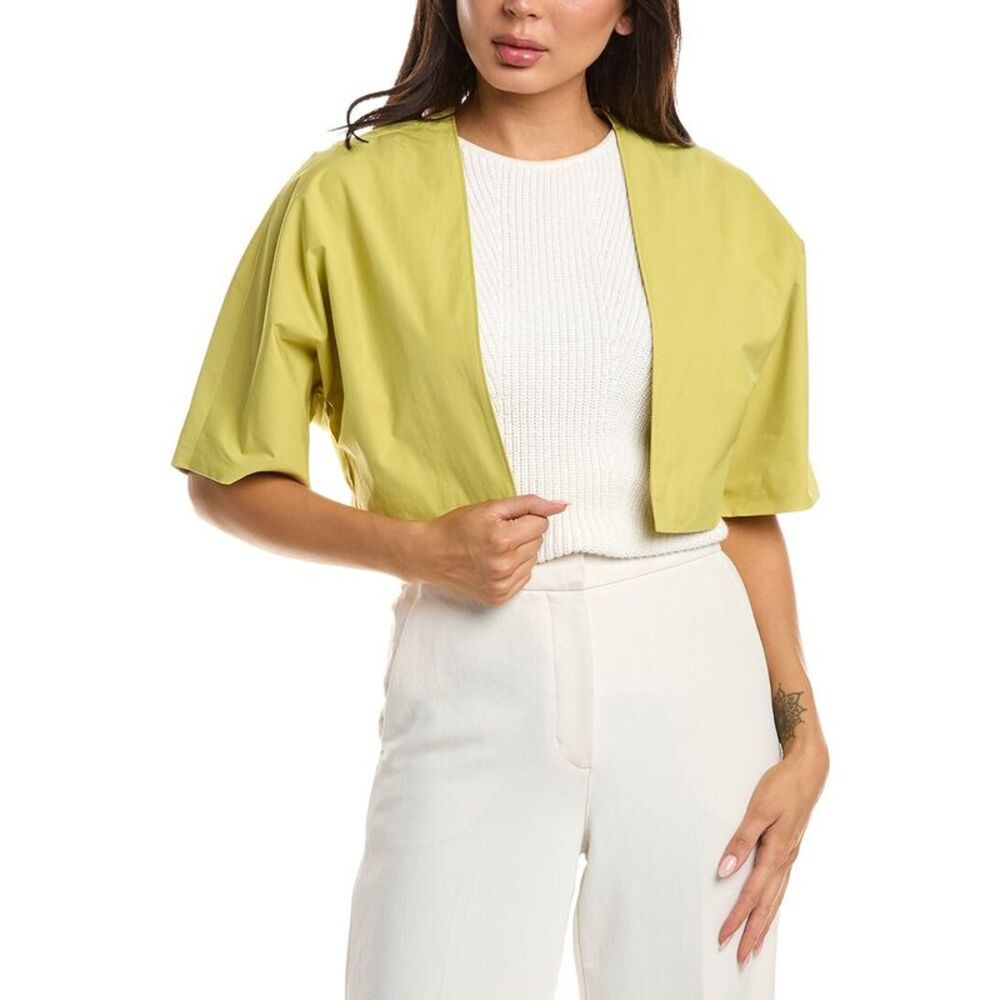 Natori Womens  Tech Taffeta Bolero, Green